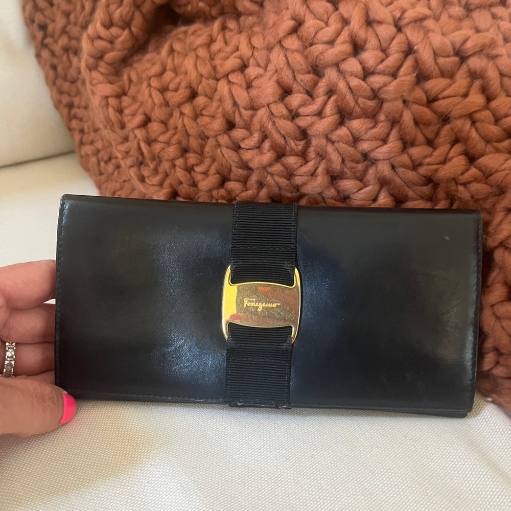 Vintage Salvatore Ferragamo Leather Wallet